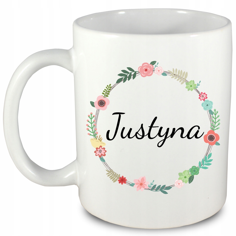 

kubek z imieniem Justyna, 3