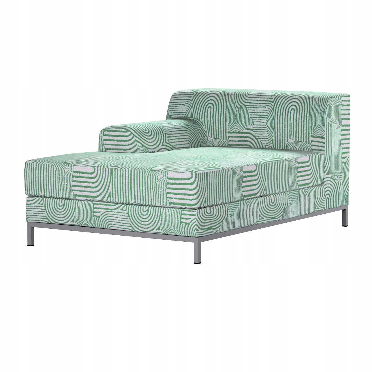 Poťah na pravostranné ležadlo Kramfors Ikea mätovo-ecru