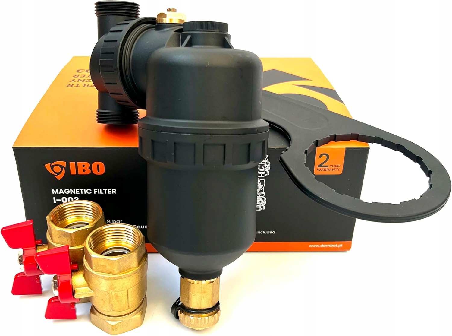 Magnetický filter odlučovač nečistôt 1" Ibo