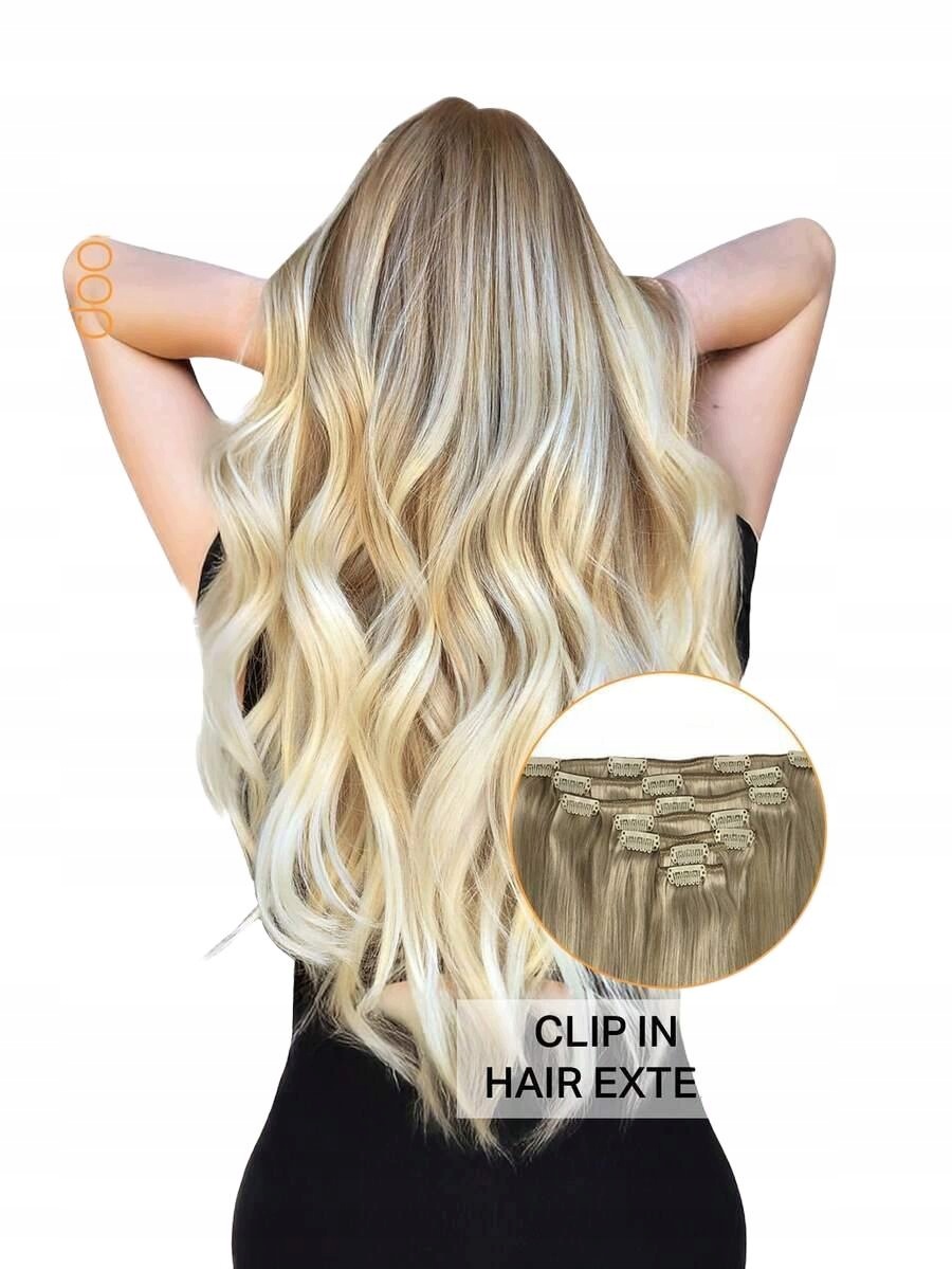 Shein blond Vlasy Prameny ZT2 50.8CM