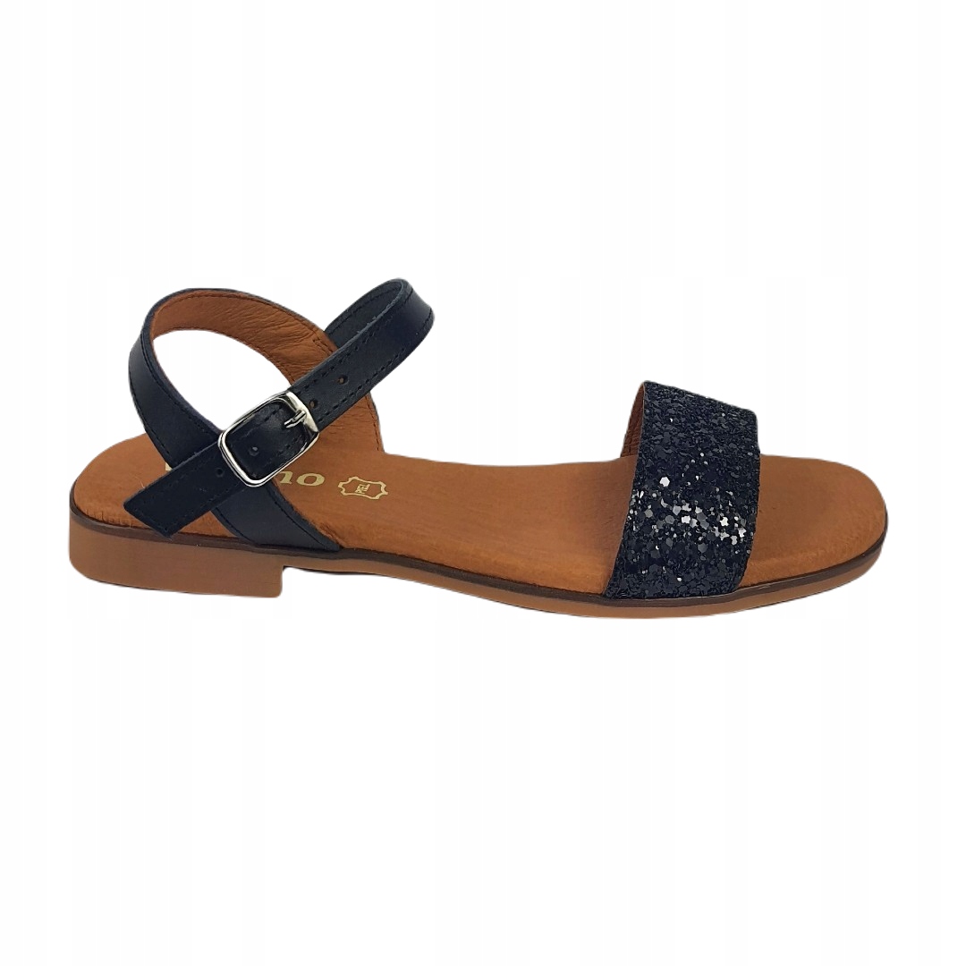 Dámské sandály Verano 3090 Negro Gl Negro Velikost 40, Černé