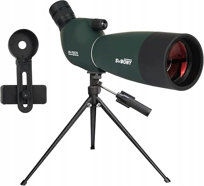 Svbony SV28PLUS Pozorovací luneta, 75x70mm BAK4 Fmc, Teleskop, Monokulár
