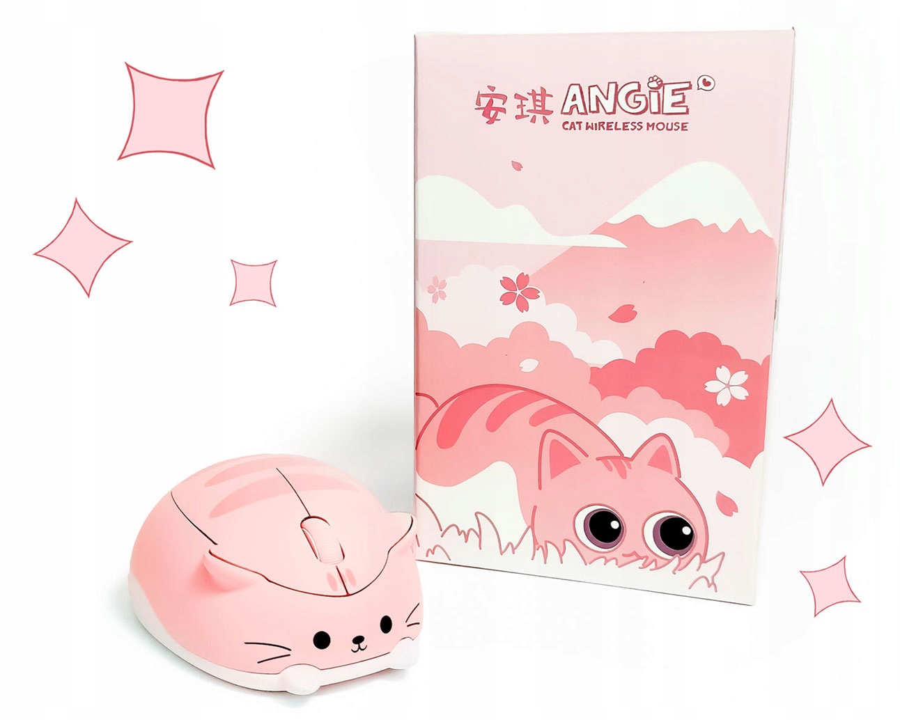 Myš Dárek k narozeninám, ke Dni žen pro milovnici koček, dívku, manželku, dceru