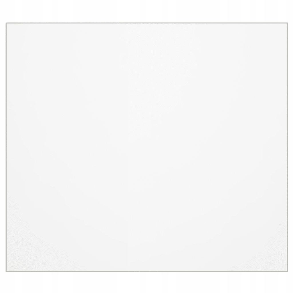 Ochranná podložka z Pvc na stůl a podlahu, průhledná, 100 x 90 cm, 2 mm