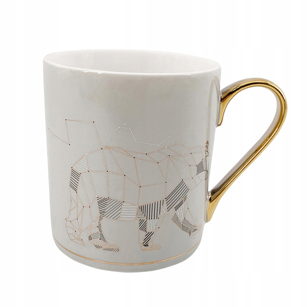 

Porcelanowy Kubek wzór Niedźwiedź 300ml