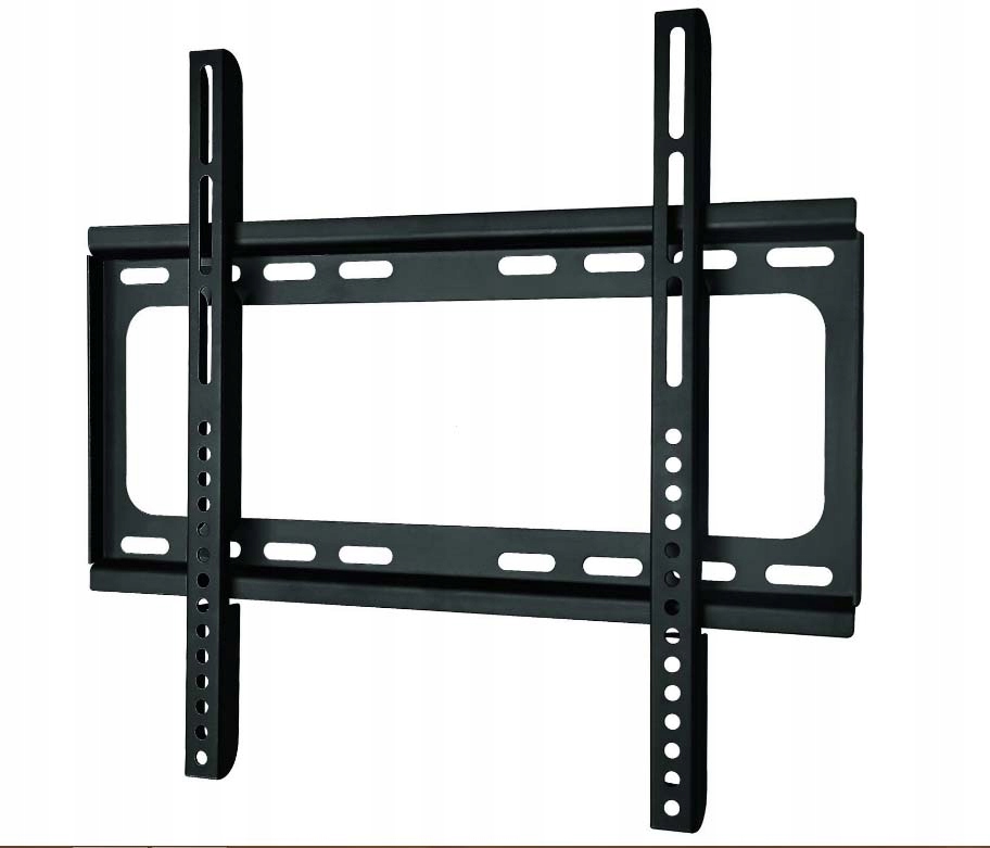 Uchwyt stalowy do telewizorów Tv 26"-55" na ścianę do 50kg czarny stabilny