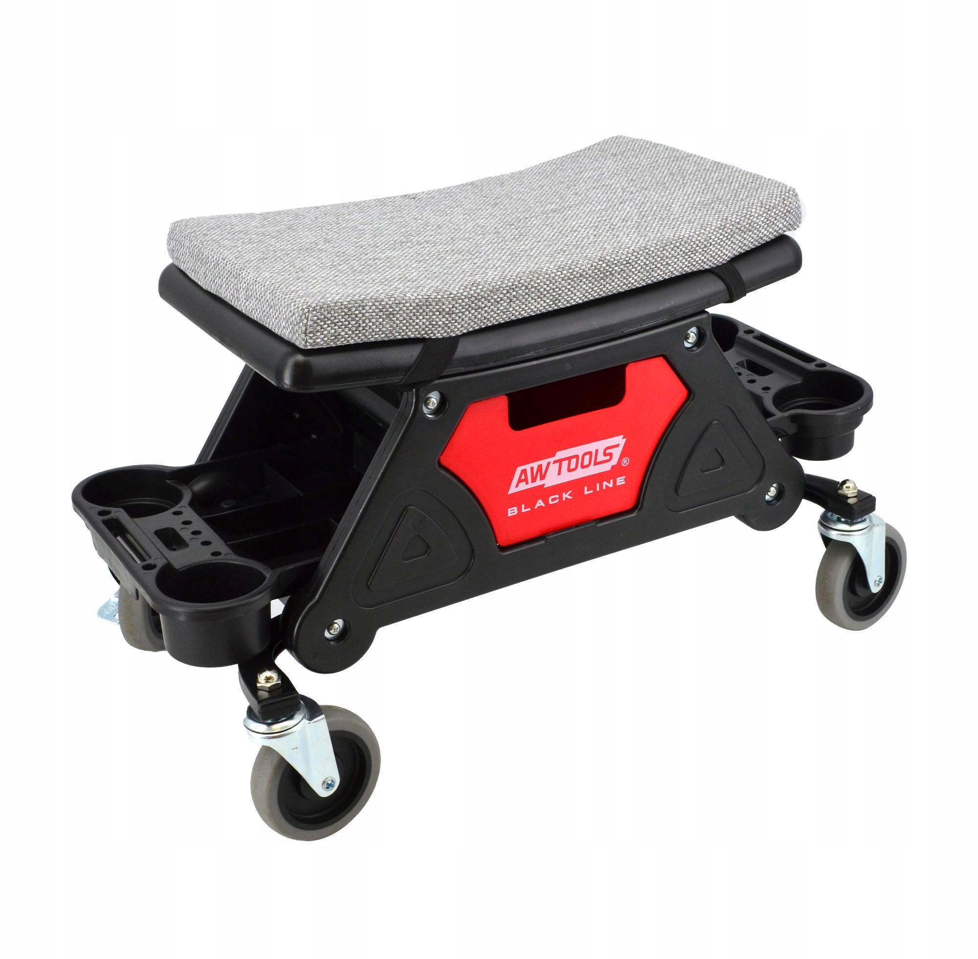Siedzisko warsztatowe AW-Tools AW20066BL
