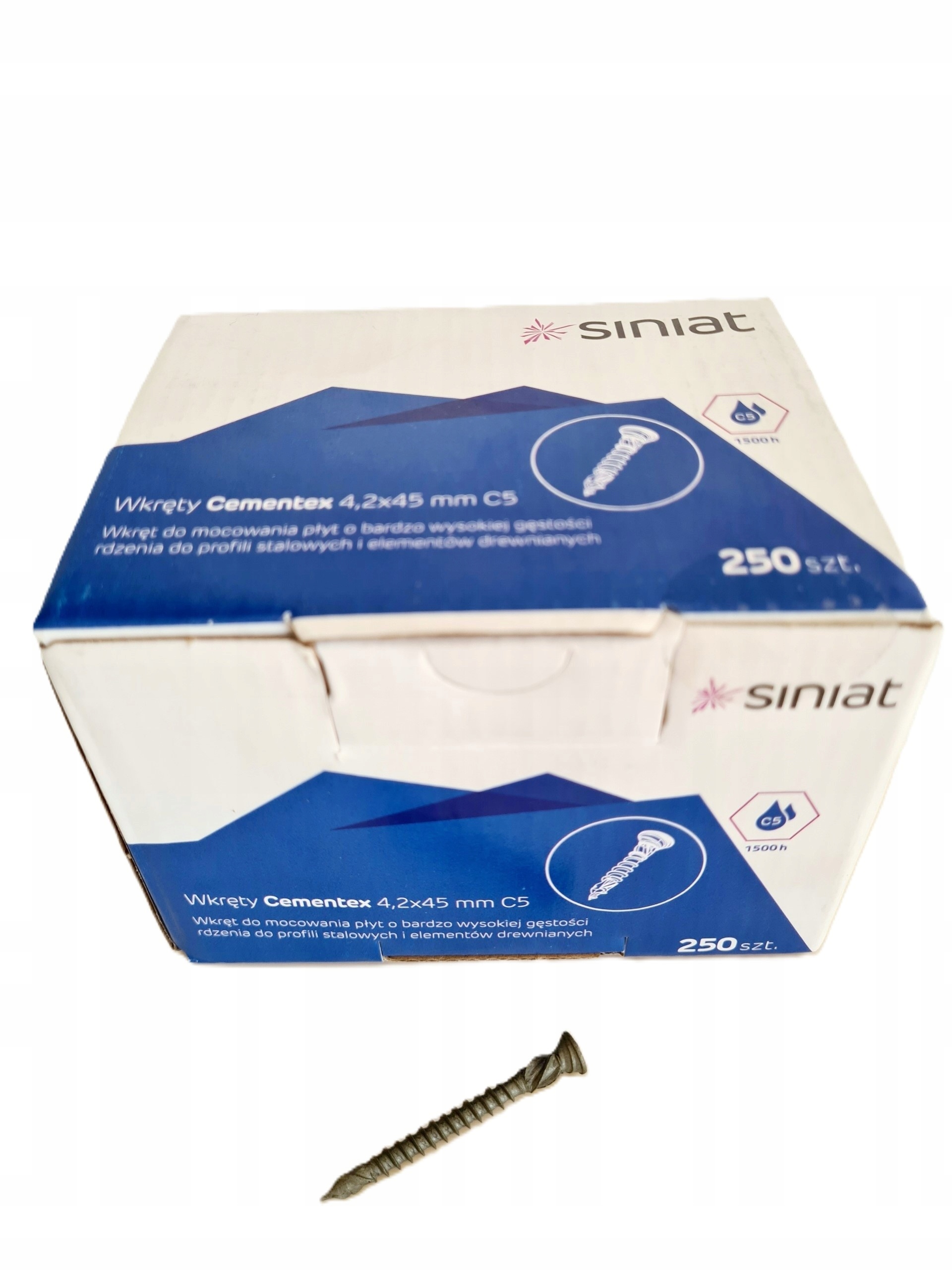 Wkręty Do Płyt Cementowych Siniat Cementex 4,2x25 C5