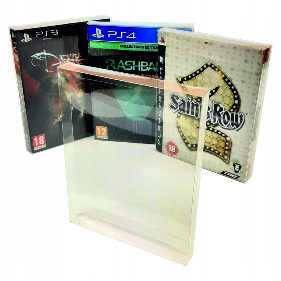 

Protektor Blu-Ray obwoluta Transparentny 1szt