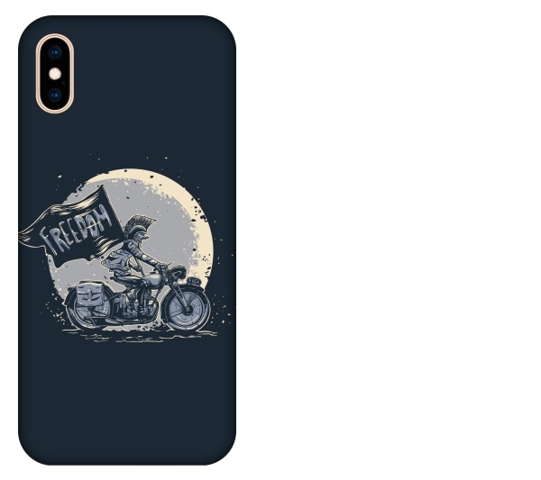

Etui pokrowiec iPhone Xs Max Punk motor wolnosc