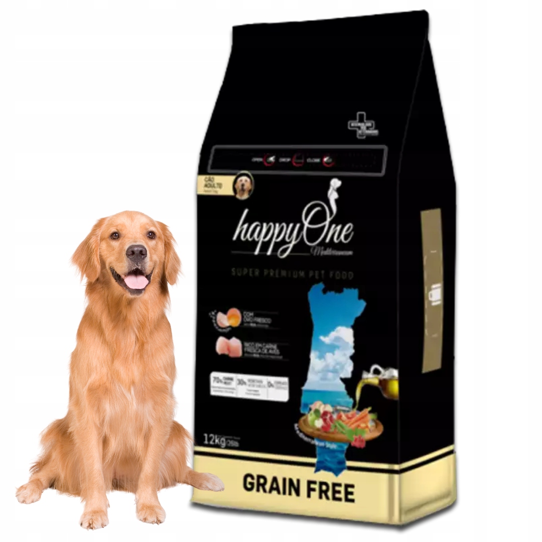 HappyOne Grain-Free Adult dla psów dorosłych Super Premium 12Kg
