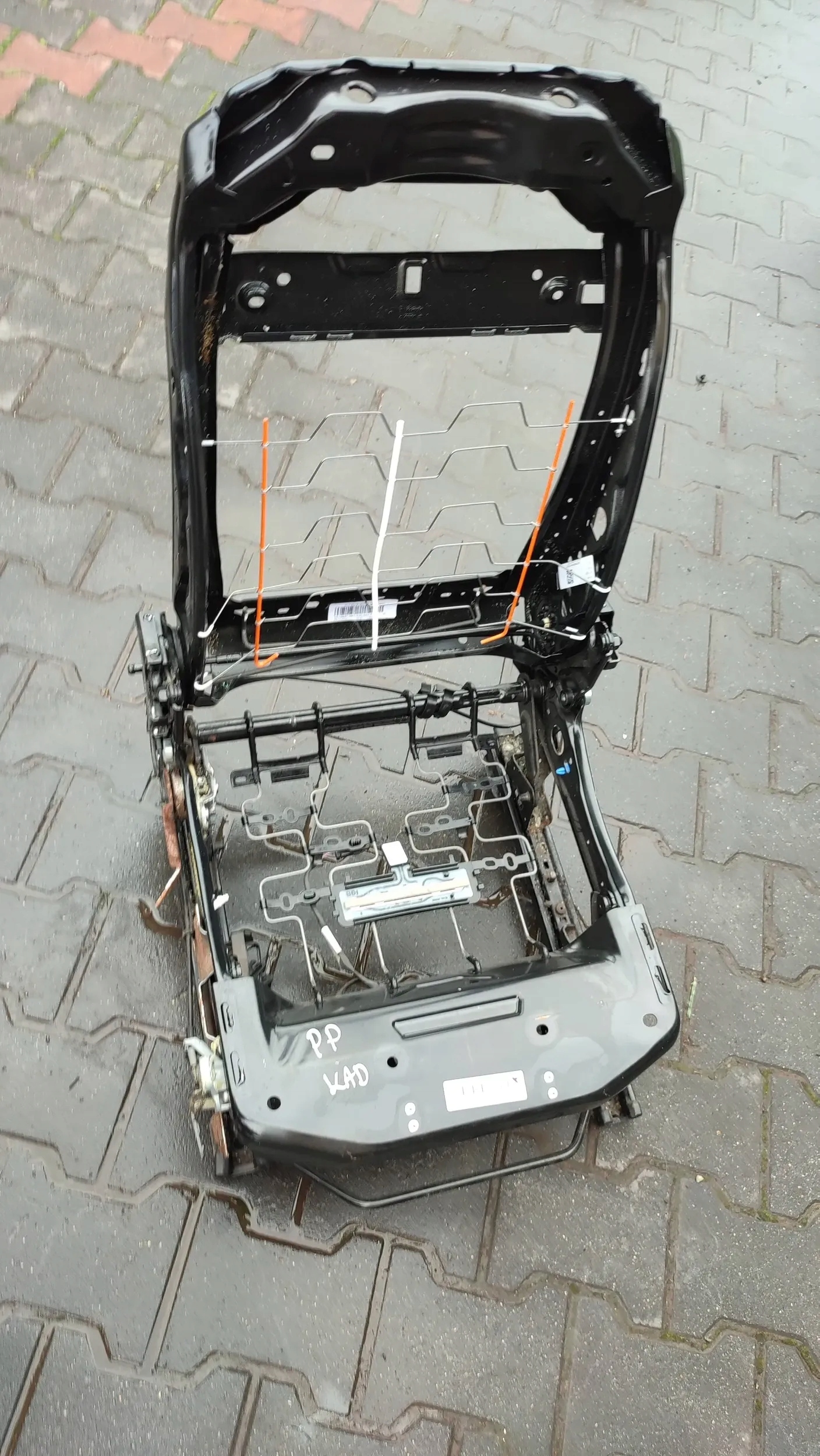 Renault Kadjar 2017 front side right seat support