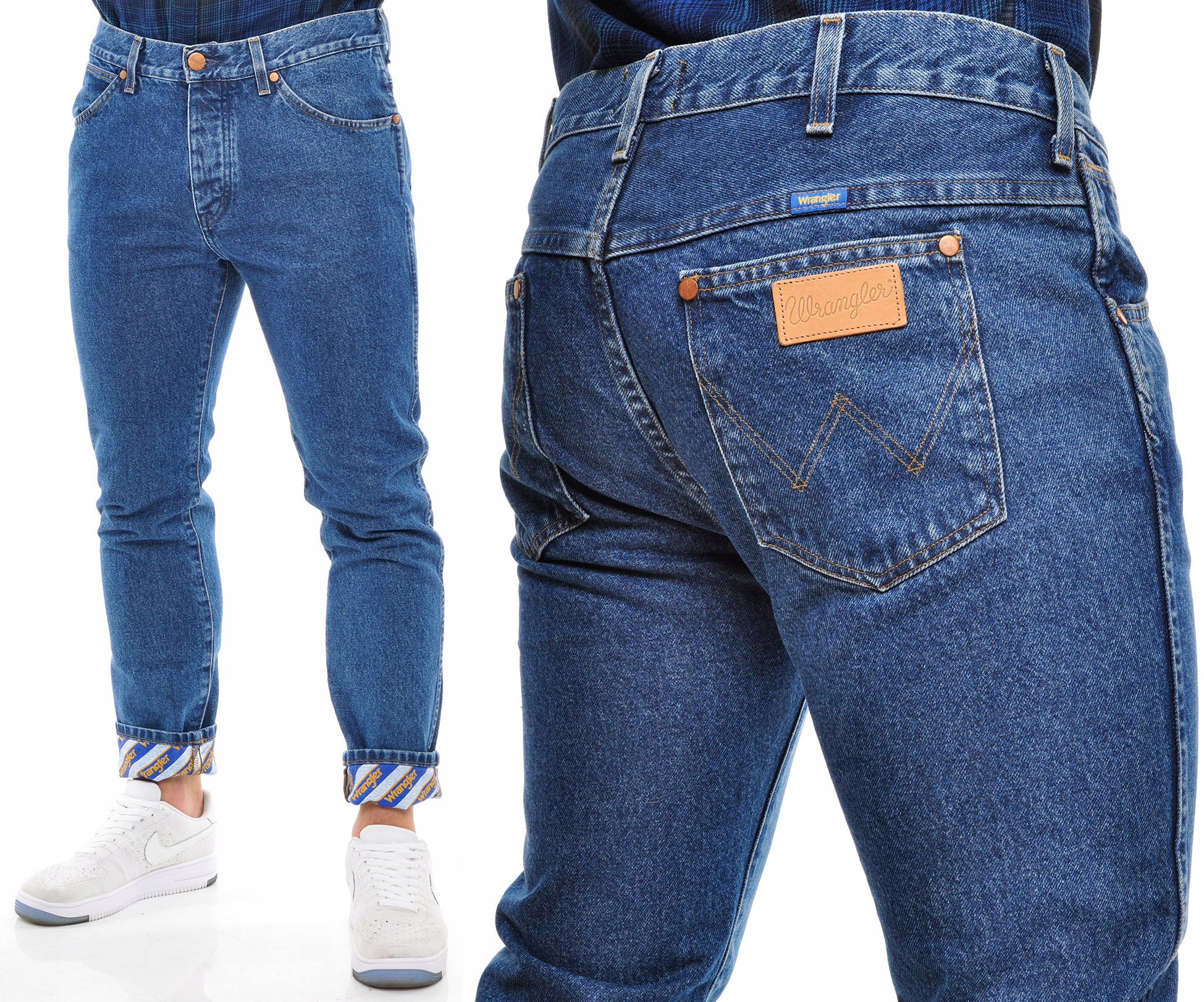

Wrangler spodnie jeans Regular Tapered _ W31 L34