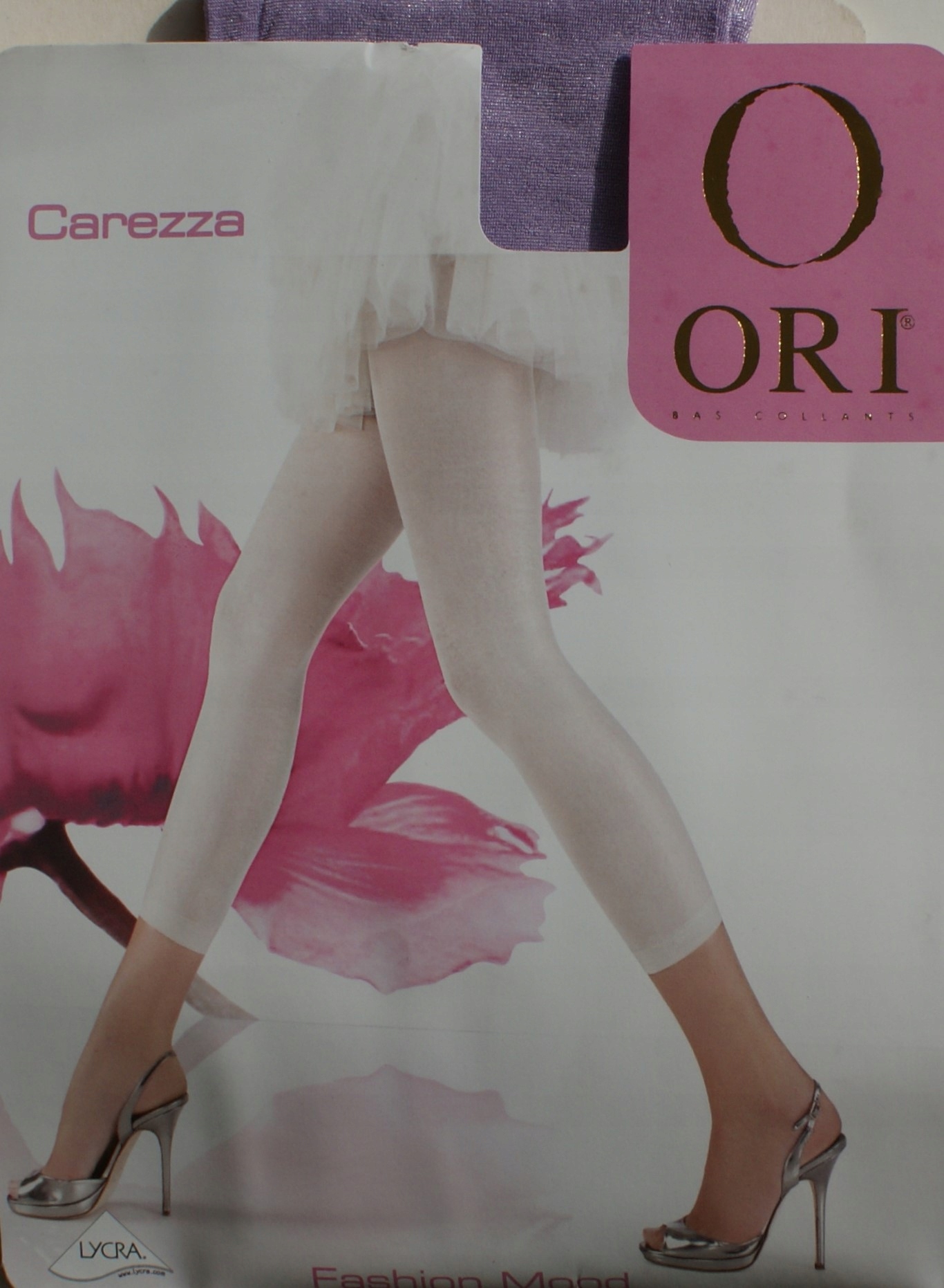 

Włoski legins Ori r M wzór Carezza lilowe