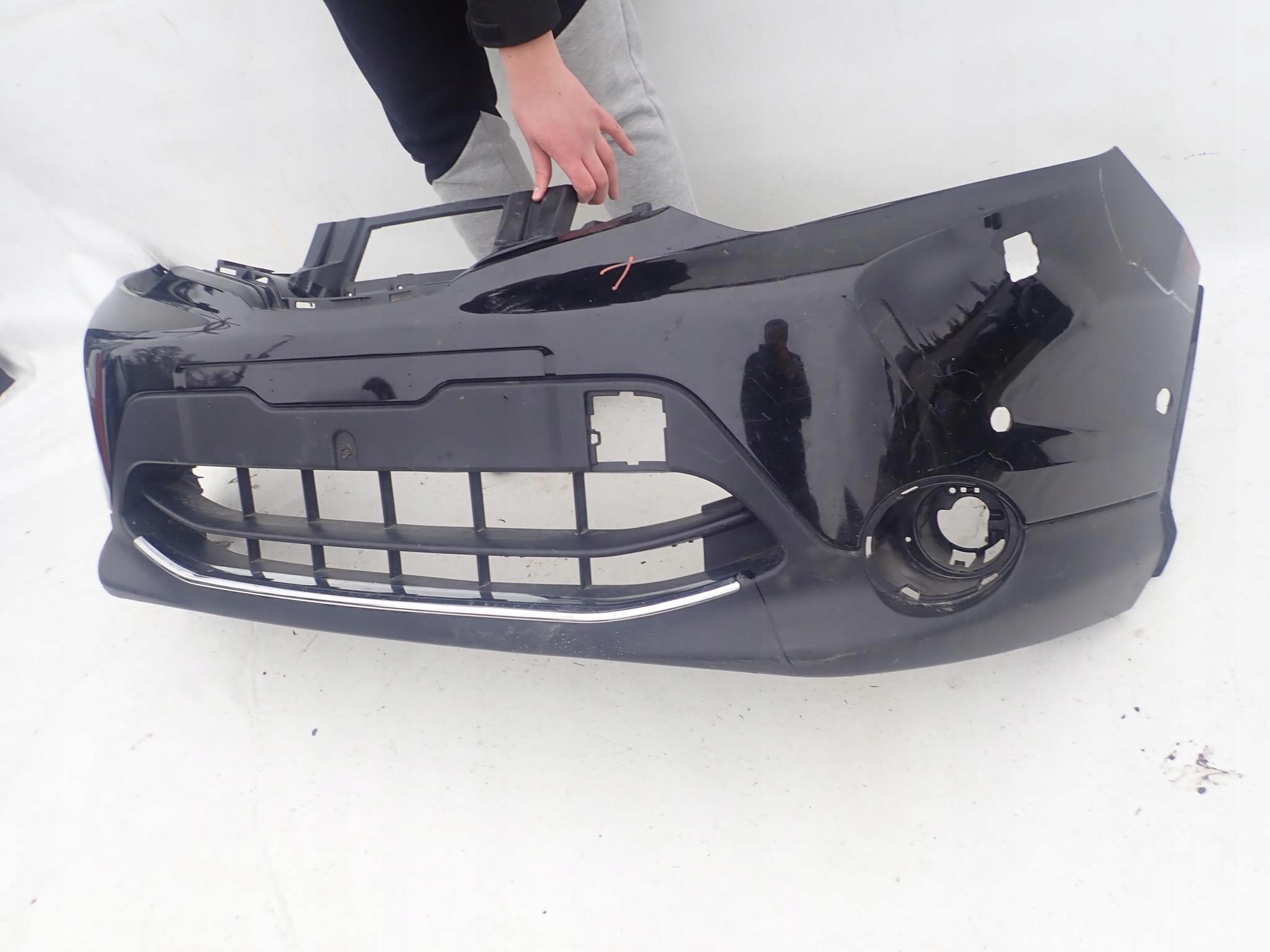 NISSAN QASHQAI II 13-> bumper front PDC CHROM