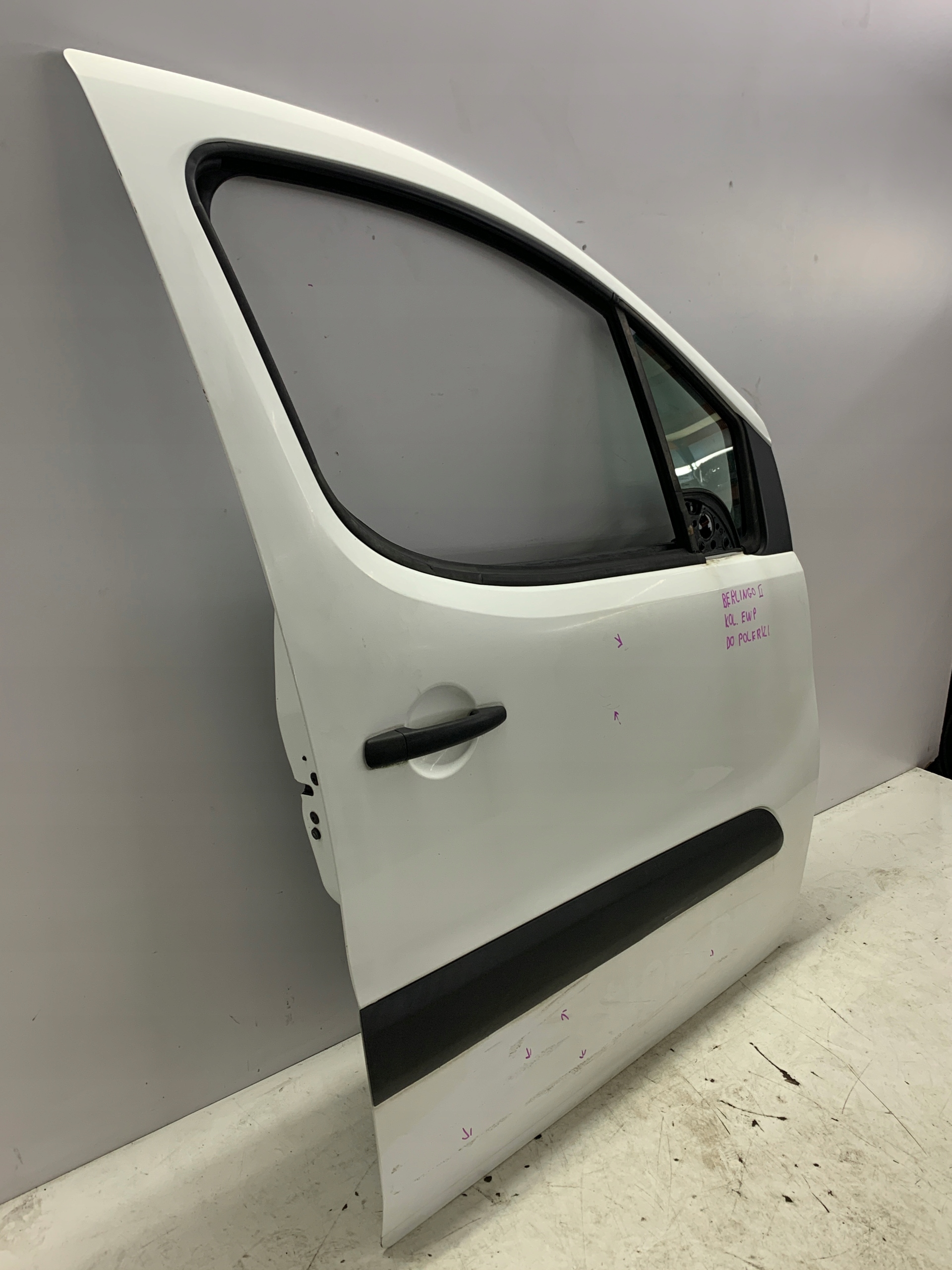 dveře přední pravé předek CITROEN BERLINGO II 2016 EWP