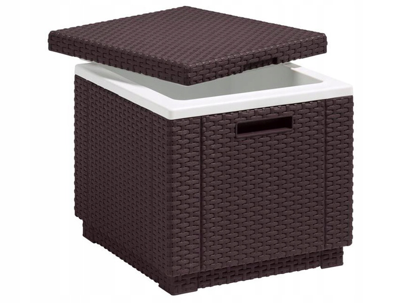 Pufa ogrodowa KETER Ice Cube 209457 Brązowy