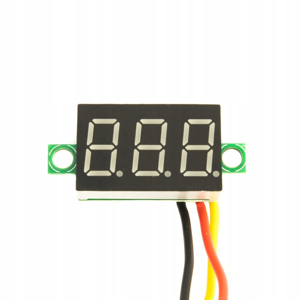 Woltomierz DC LED miernik 0.36" zielony Model Voltomierz DC 0,36 zielony