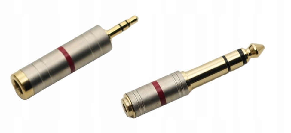 Adapter Przejściówka Aux Jack Kpl 2 Szt
