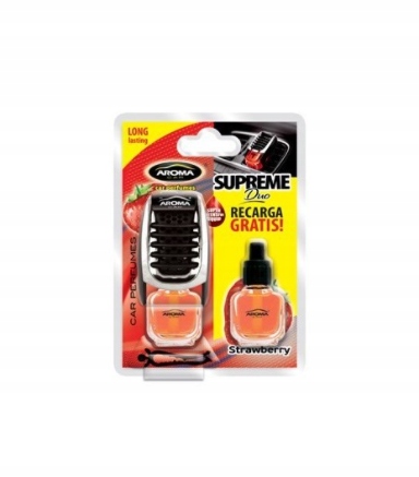 

Zapach do samochodu Aroma Car Supreme Truskawka