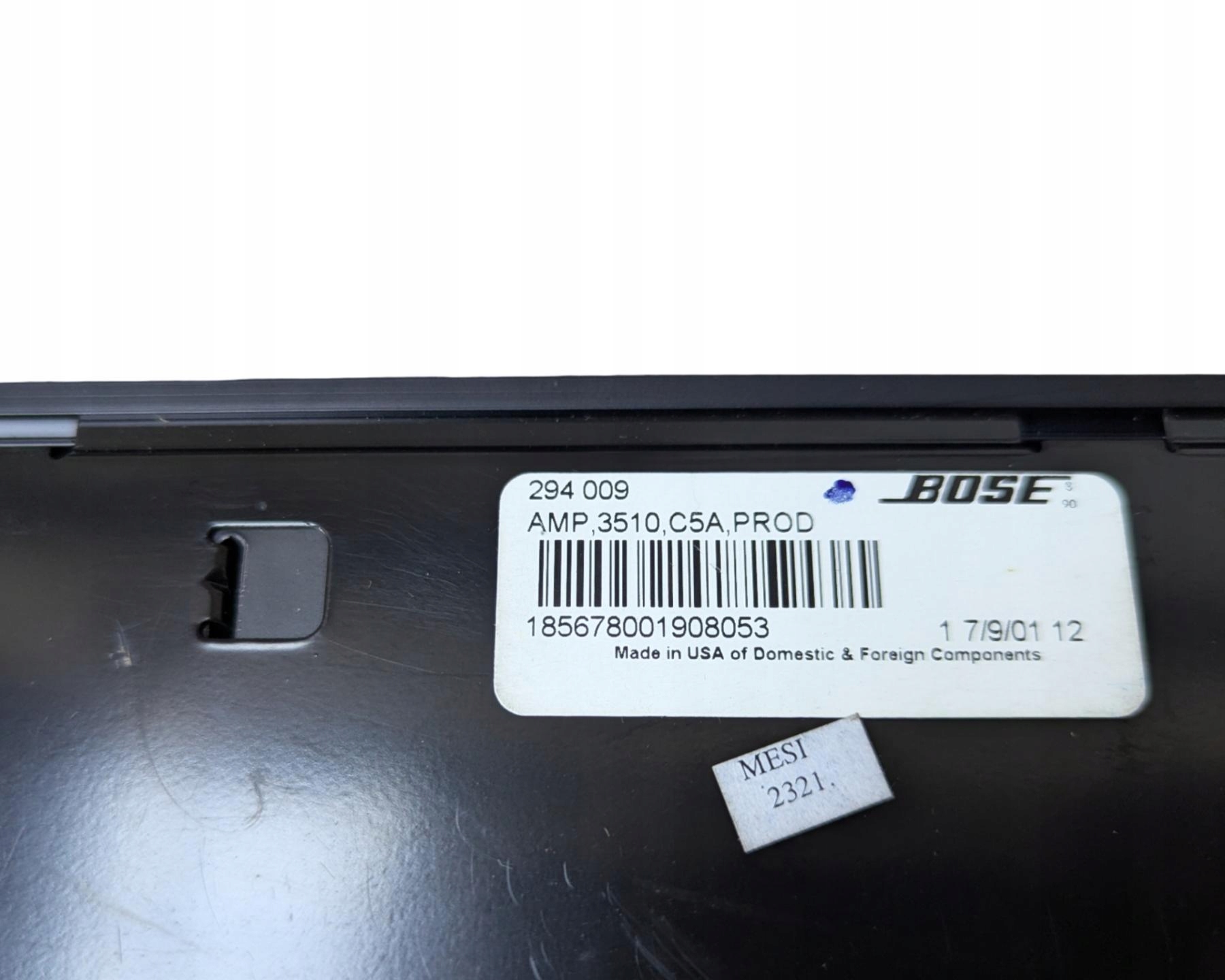 amplifier radia Audi A6 Allroad C5 2001 294009