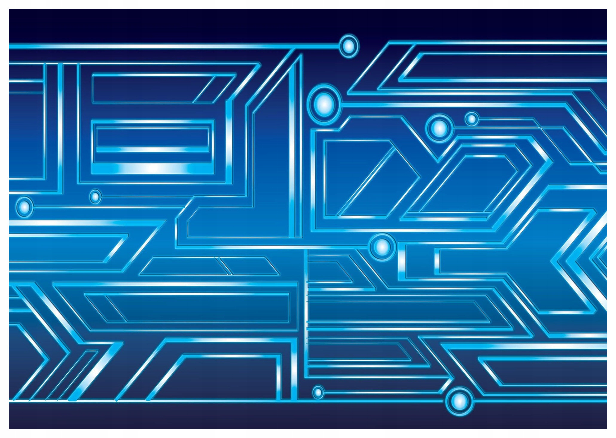 Fototapeta Kybernetická síť Futurismus Abstrakt Geometrie 400x280 lepidlo