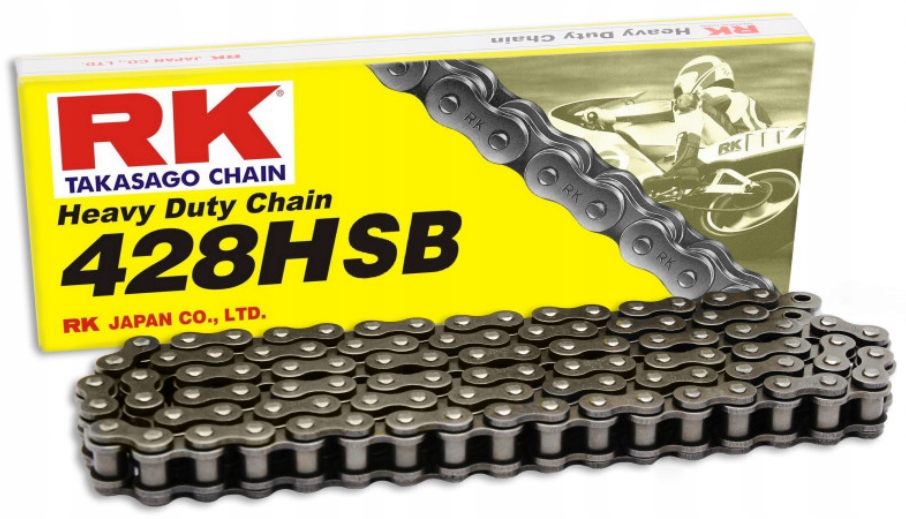 428HSB/124 7l250718 - Приводная цепь RK 428hsb / 124 Keeway RKF 125 ie