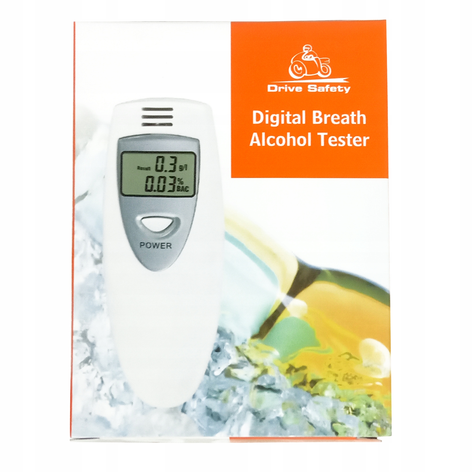 

Cyfrowy Alkomat LCD Tester Alkoholu Bezustnikowy