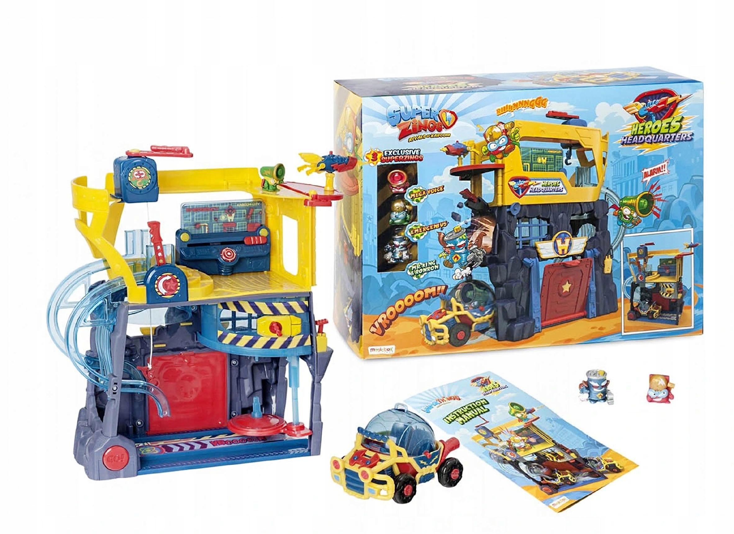 Magic Box SuperZings Heroes Headquaters seria 5