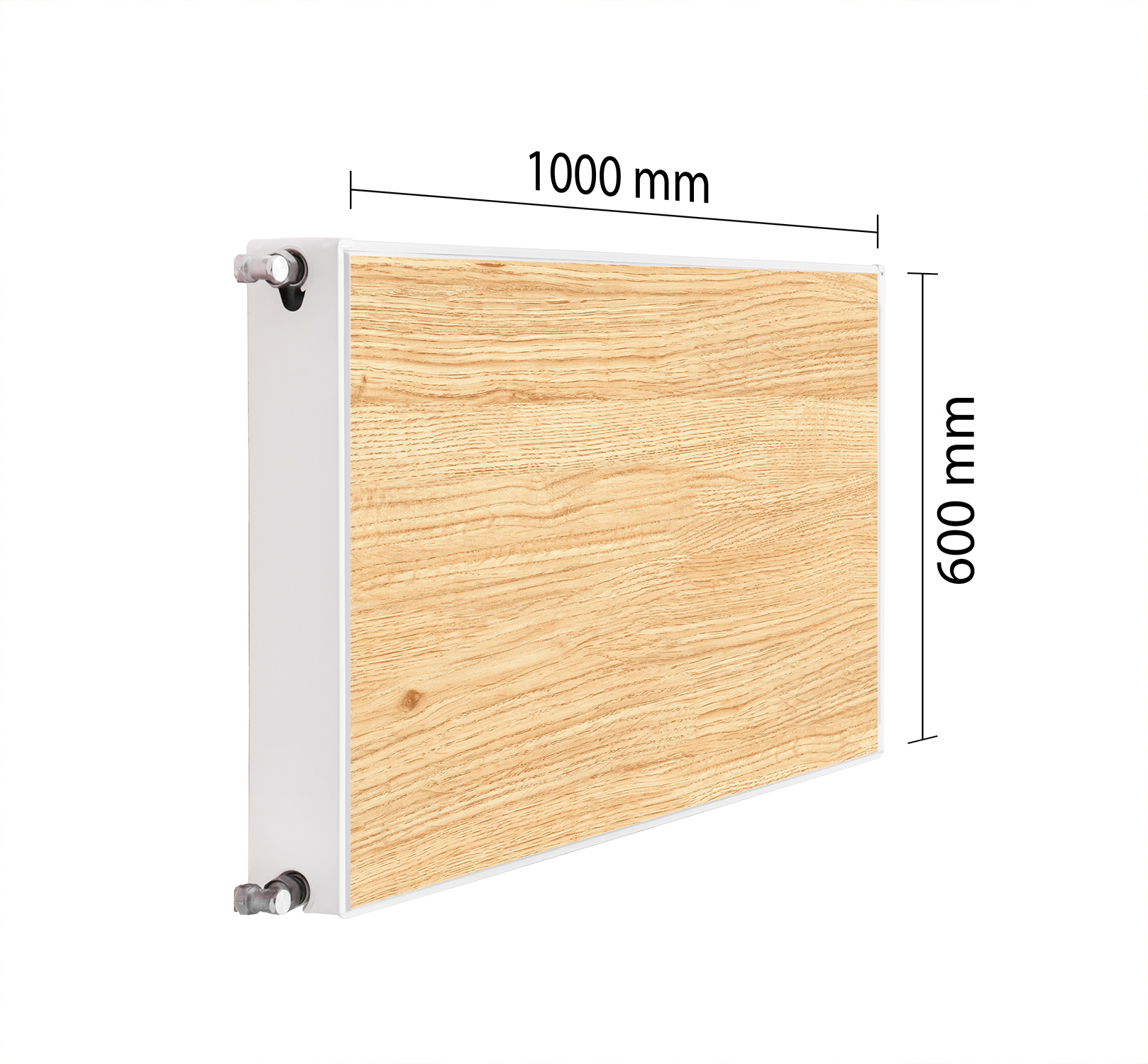 Kryt Na Radiátor Maskovač 100x60 Dřevo Podložka Magnet