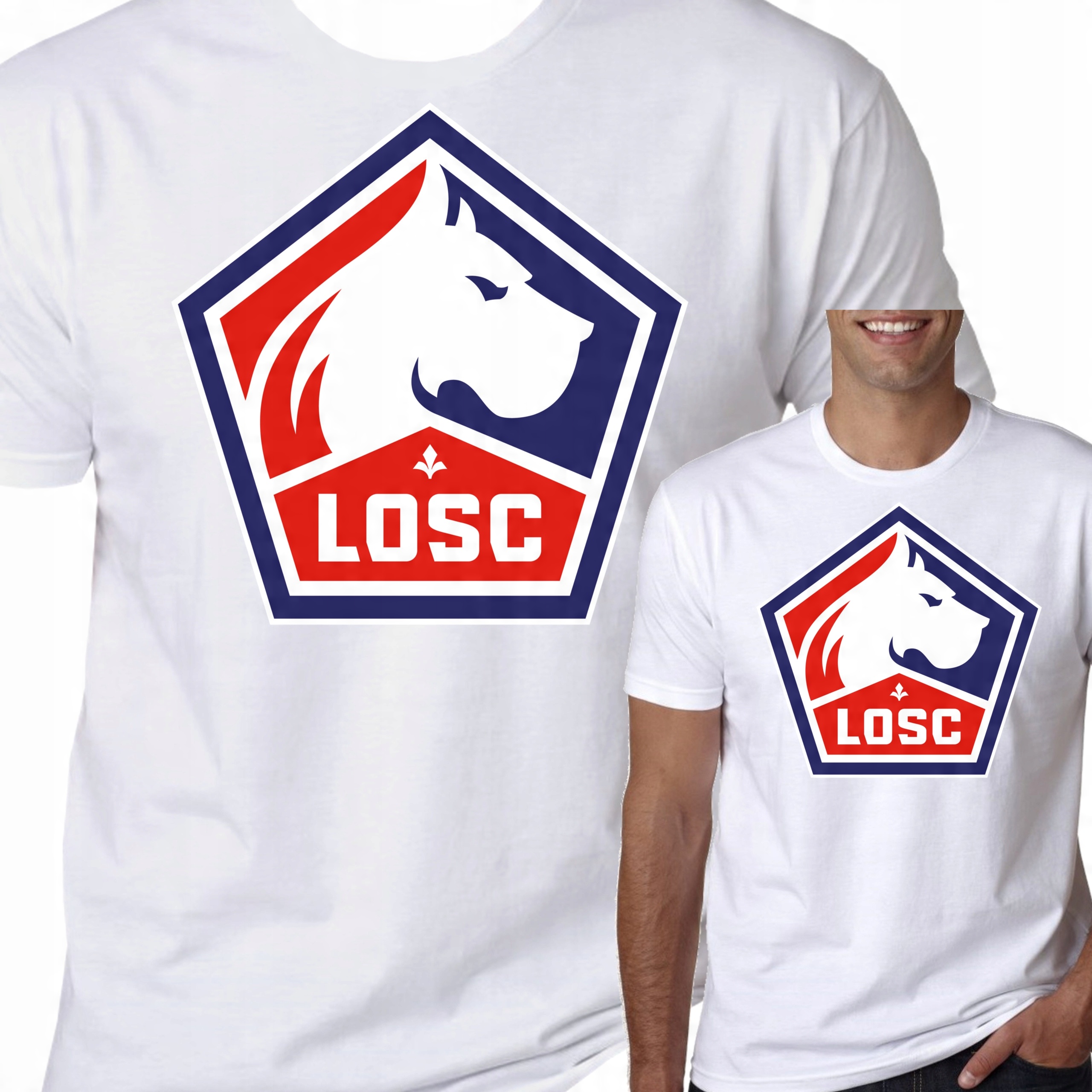 

T-Shirt Koszulka Lille Osc Prezent S 0199