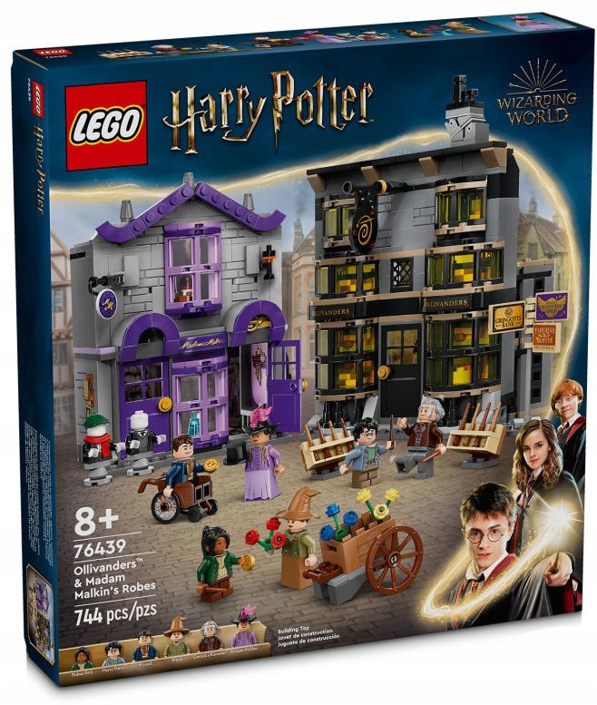 Lego 76439 Harry Potter – Obchody Ollivandera A Madame Malkin