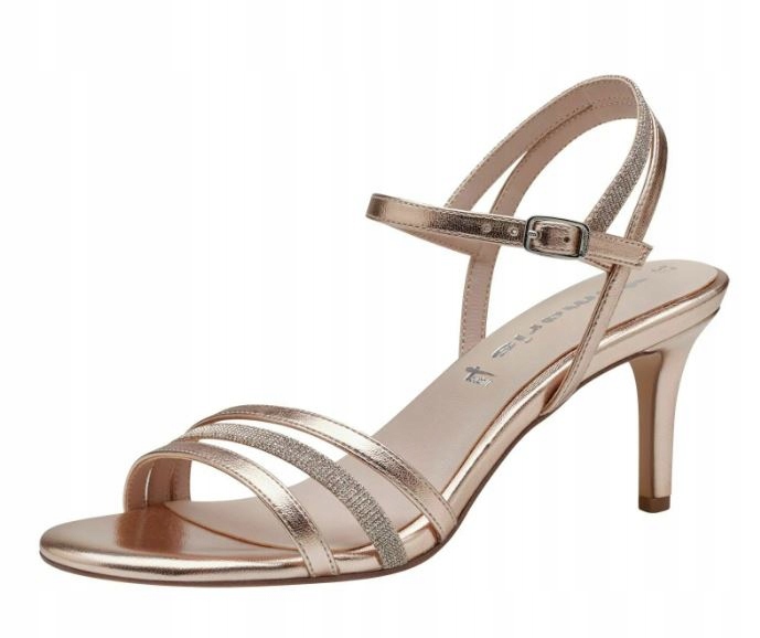 Tamaris Dámské Sandály Růžové Zlato 41 Ks