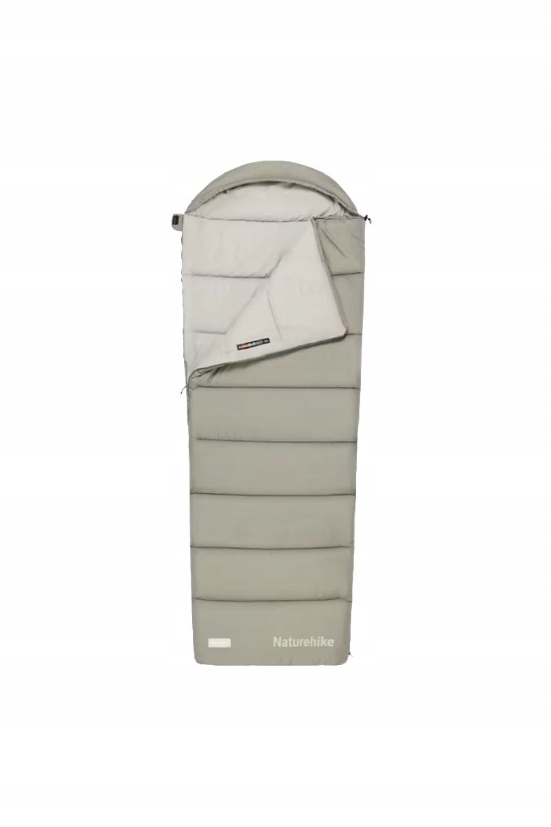 Naturehike Turistický spací pytel MS500 CNK2350WS023 220x80 cm zelený pravý
