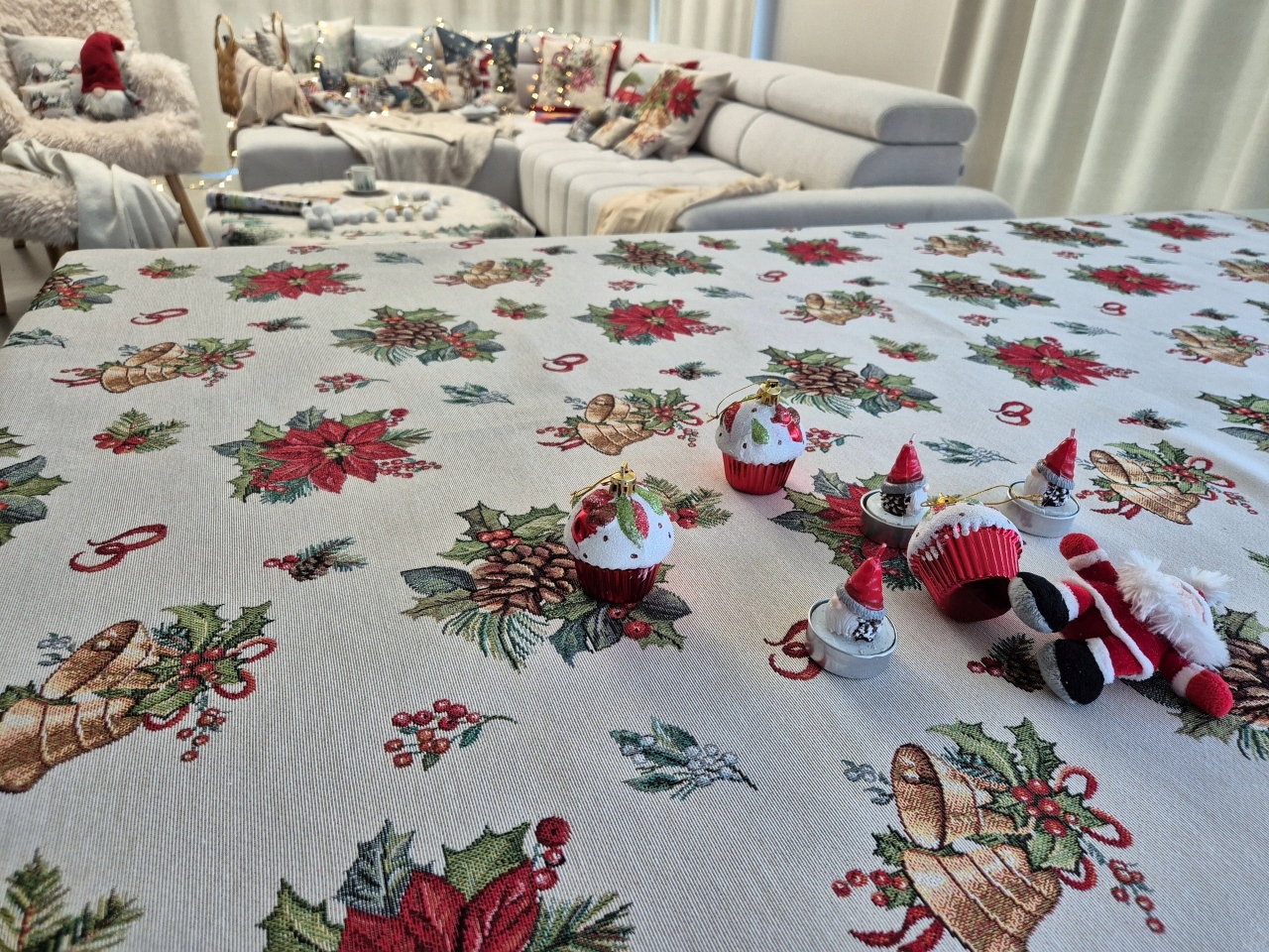 Vánoční ubrus 140x180 cm 1315