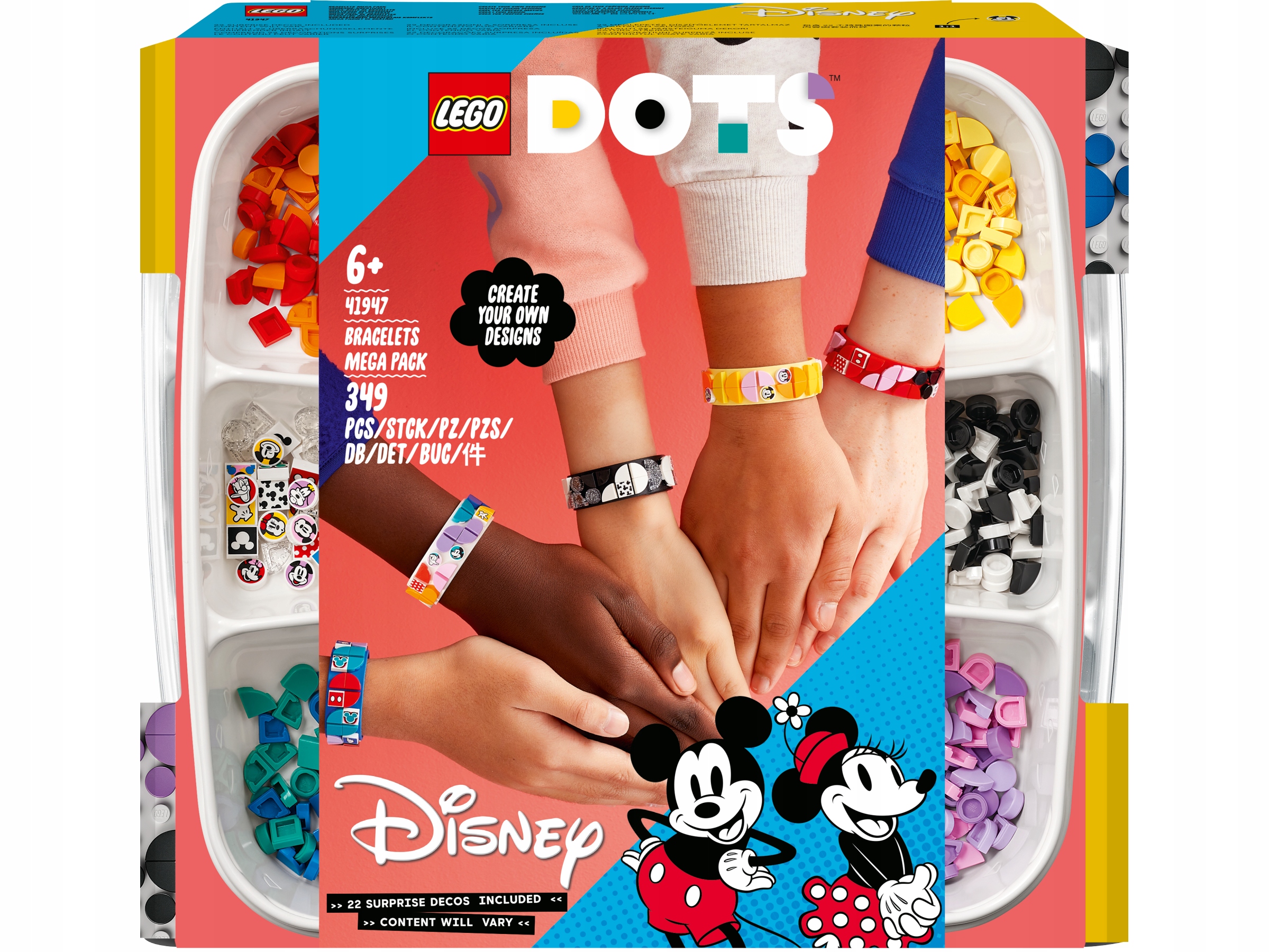 Lego 41947 DOTS Miki i przyjaciele mega zestaw