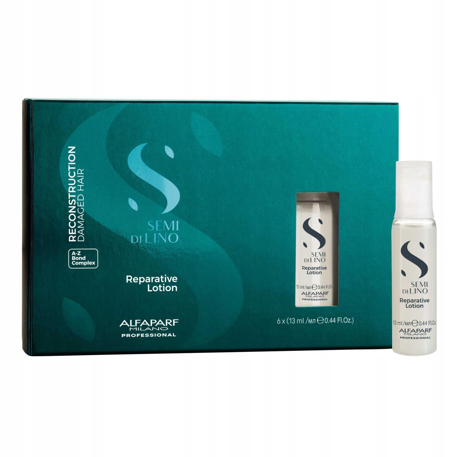 Alfaparf Milano Rekonstrukční Lotion Pro Poškozené Vlasy Semi DI Lino Reconst