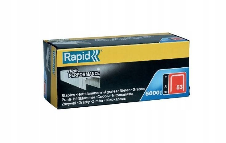 

Zszywki Drut Typ 53 8mm 5000szt Rapid 11857050