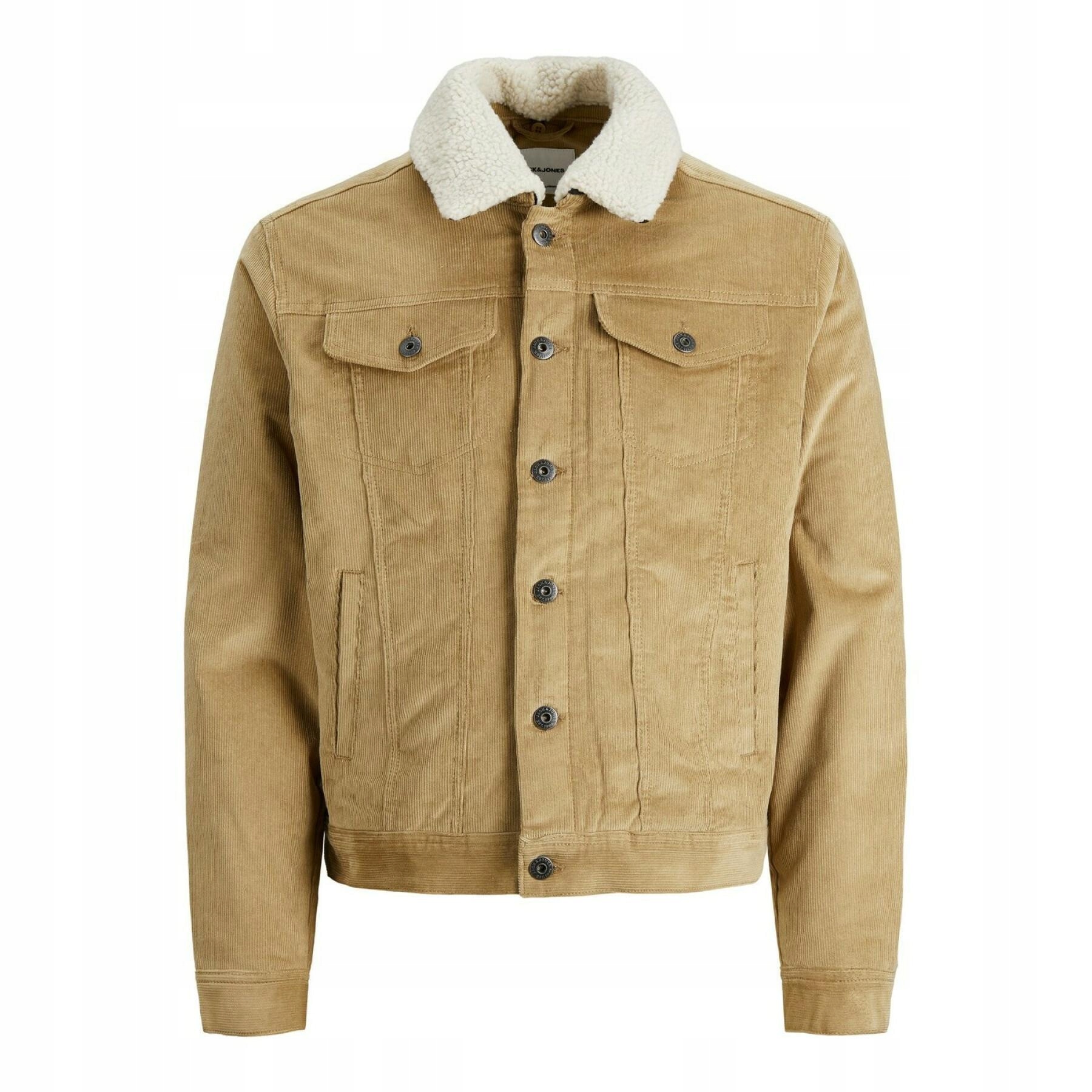 Kurtka sztruksowa Jack & Jones alvin sherpa r.M