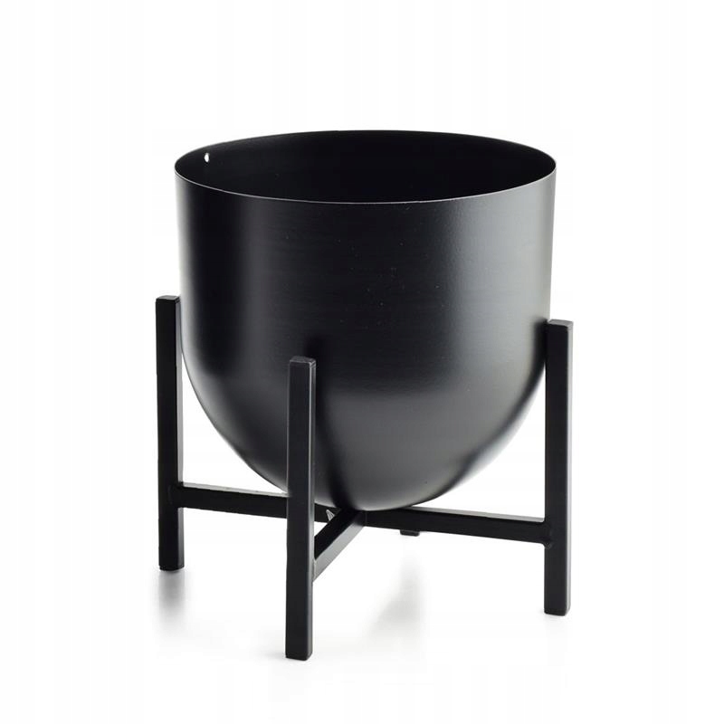 

Doniczka osłonka na stojaku metalowa loft ozdobna