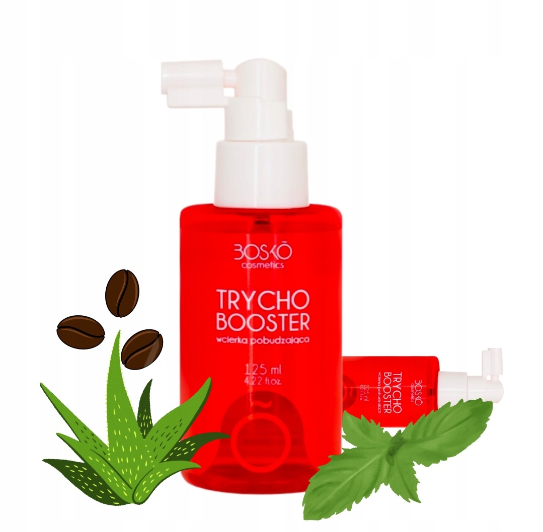 Bosko Cosmetics Wcierka Pobudzająca Włosy do Wzrostu 125ml Trychobooster