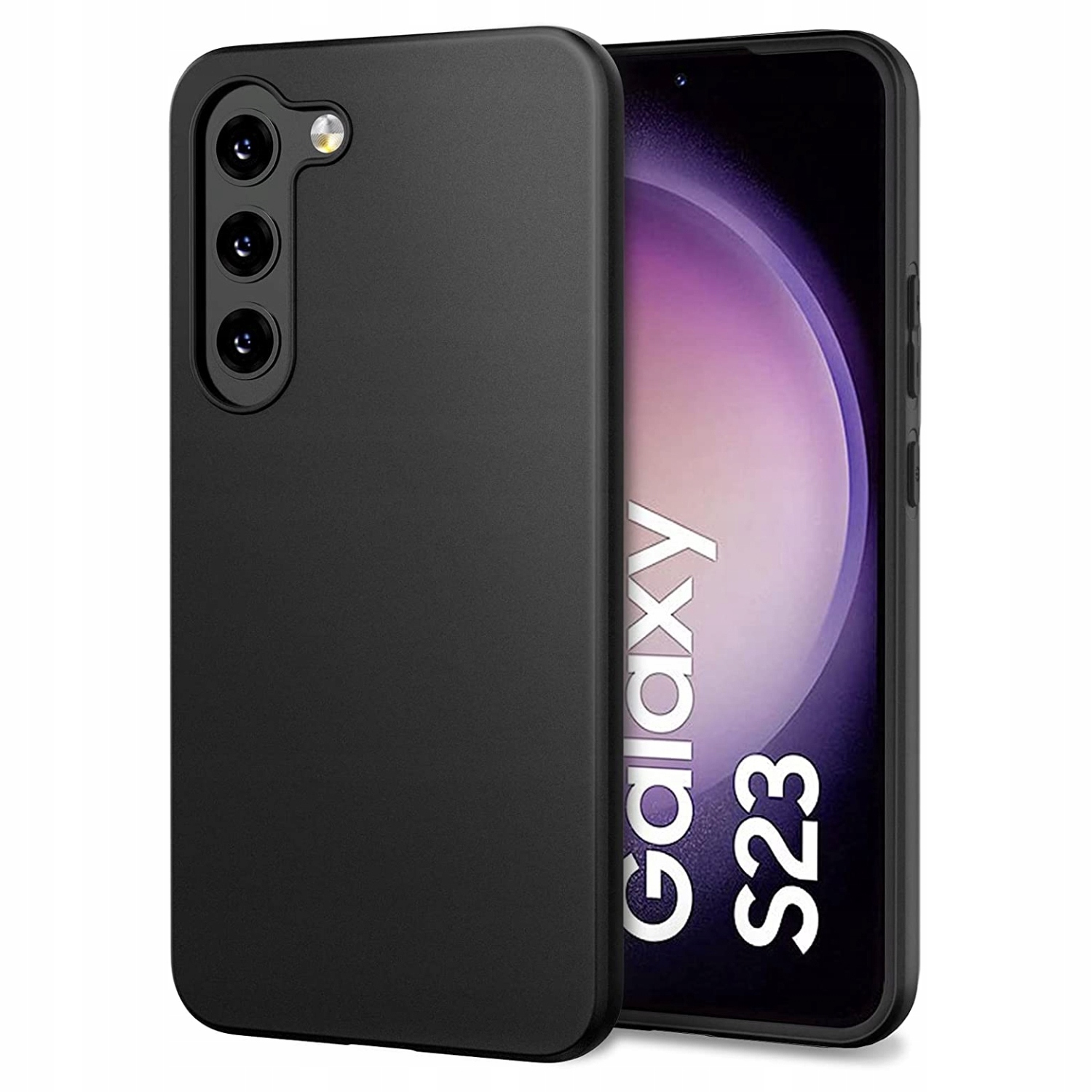 

Etui Czarne Silikon Case do Samsung Galaxy S23 5G