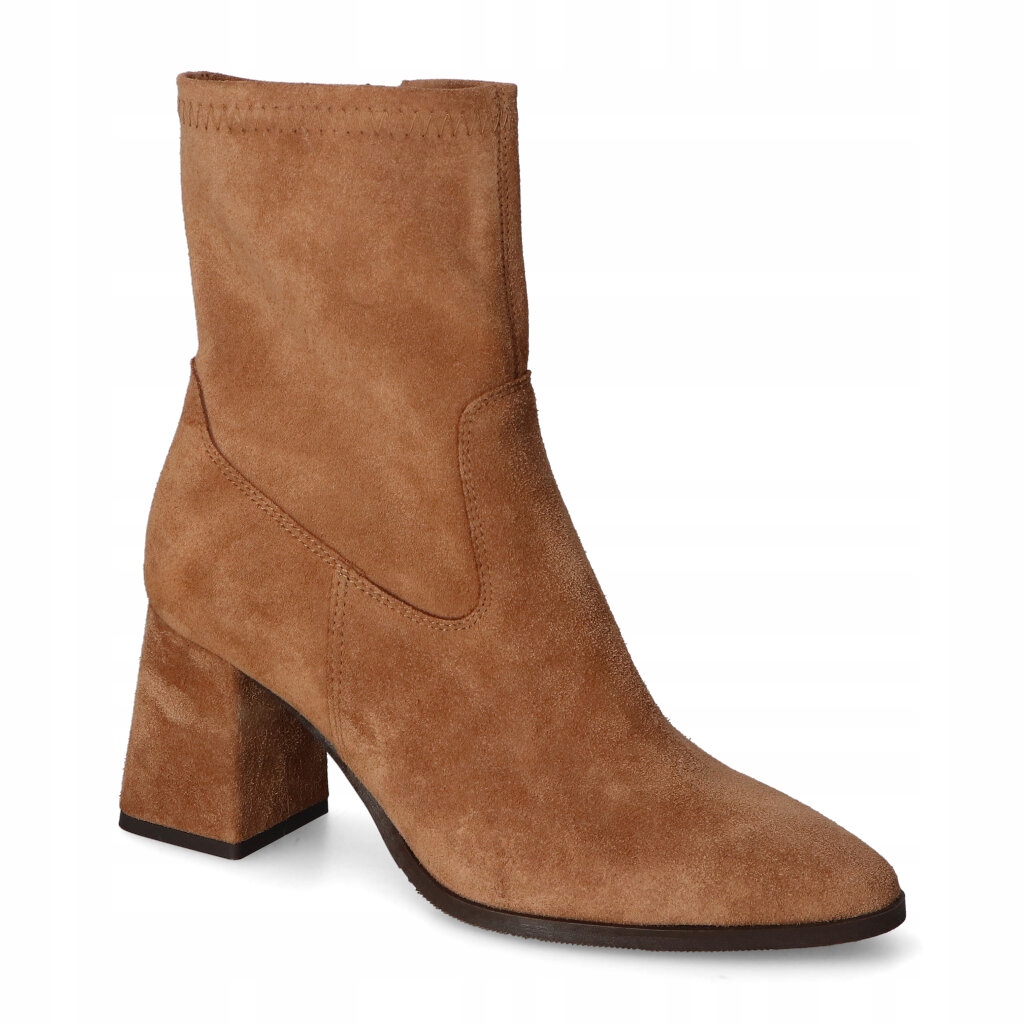 Kotníkové Boty Emi Romani 20756/2447 Hnědé semišové 39