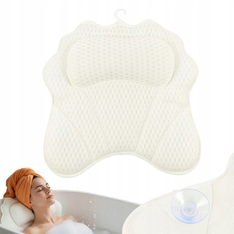 Poduszka relaksacyjna pod głowę do kąpieli Ruhhy