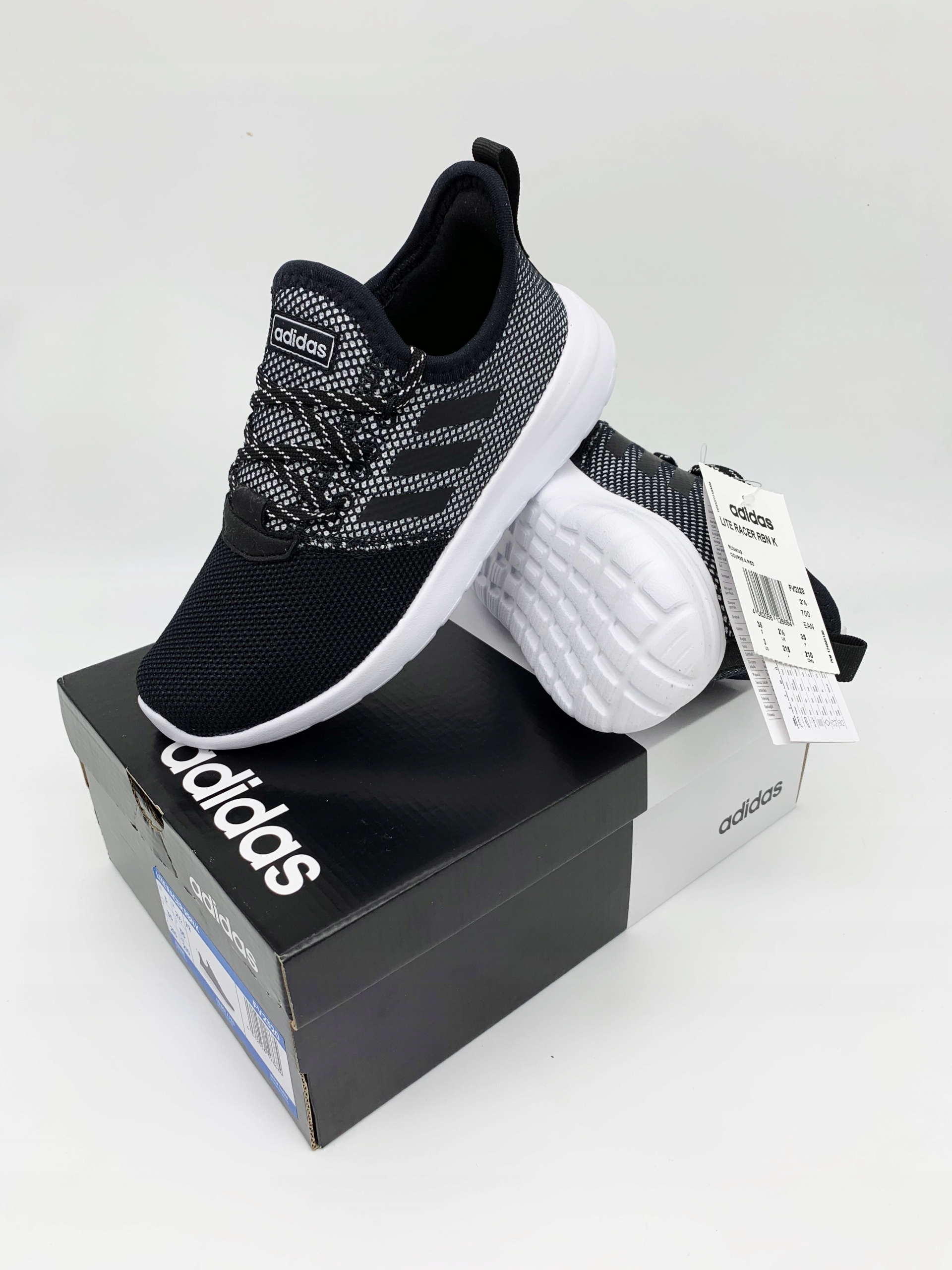 ADIDAS LITE RACER RBN K damskie do biegania 35 Materiał zewnętrzny tkanina