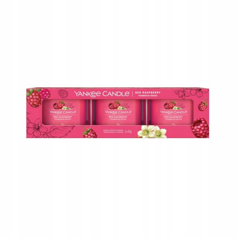 

Red Raspberry Yankee Candle mini świeca 3 pack