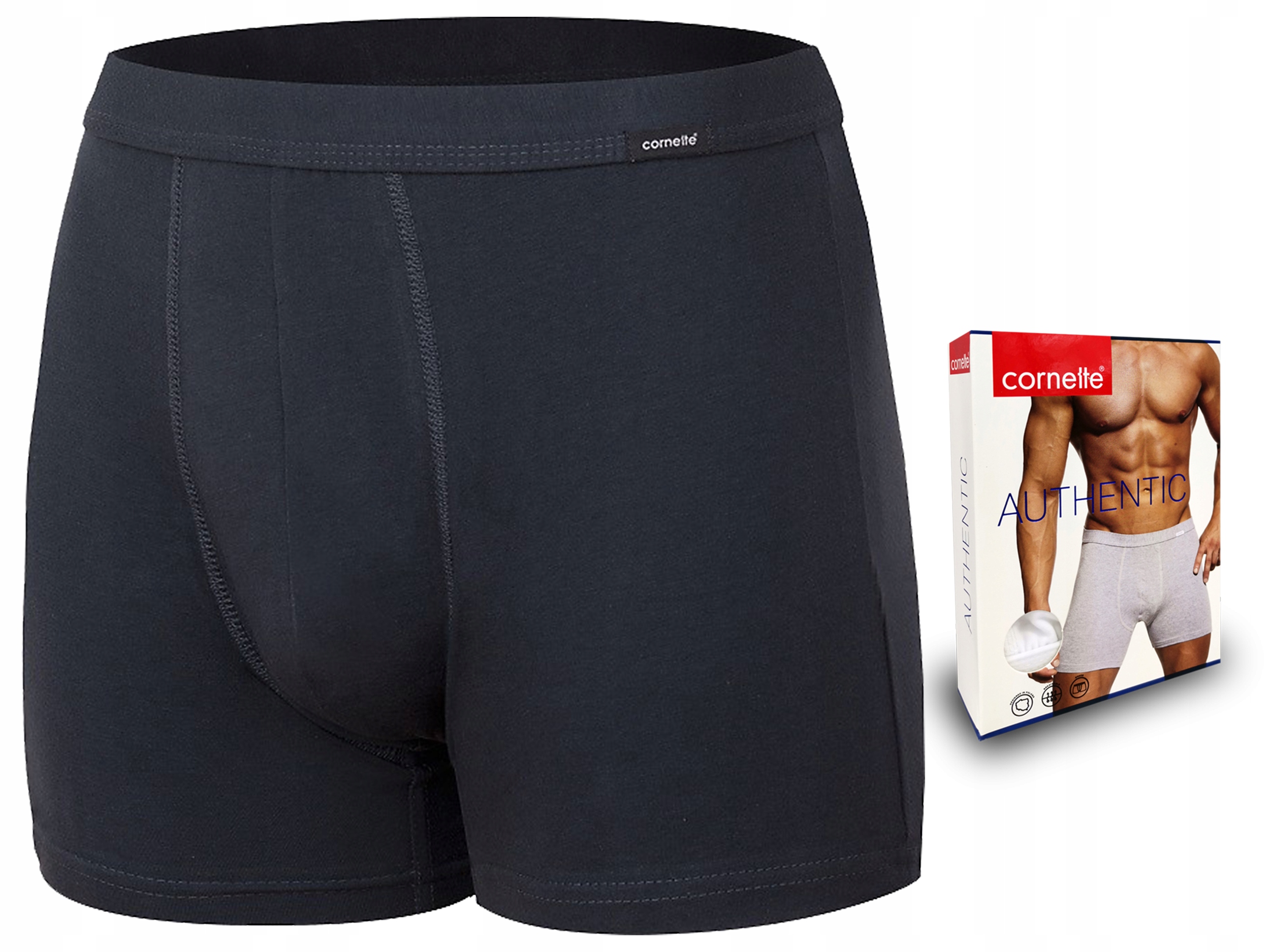 

Bokserki męskie Cornette Authentic, grafitowy, XXL