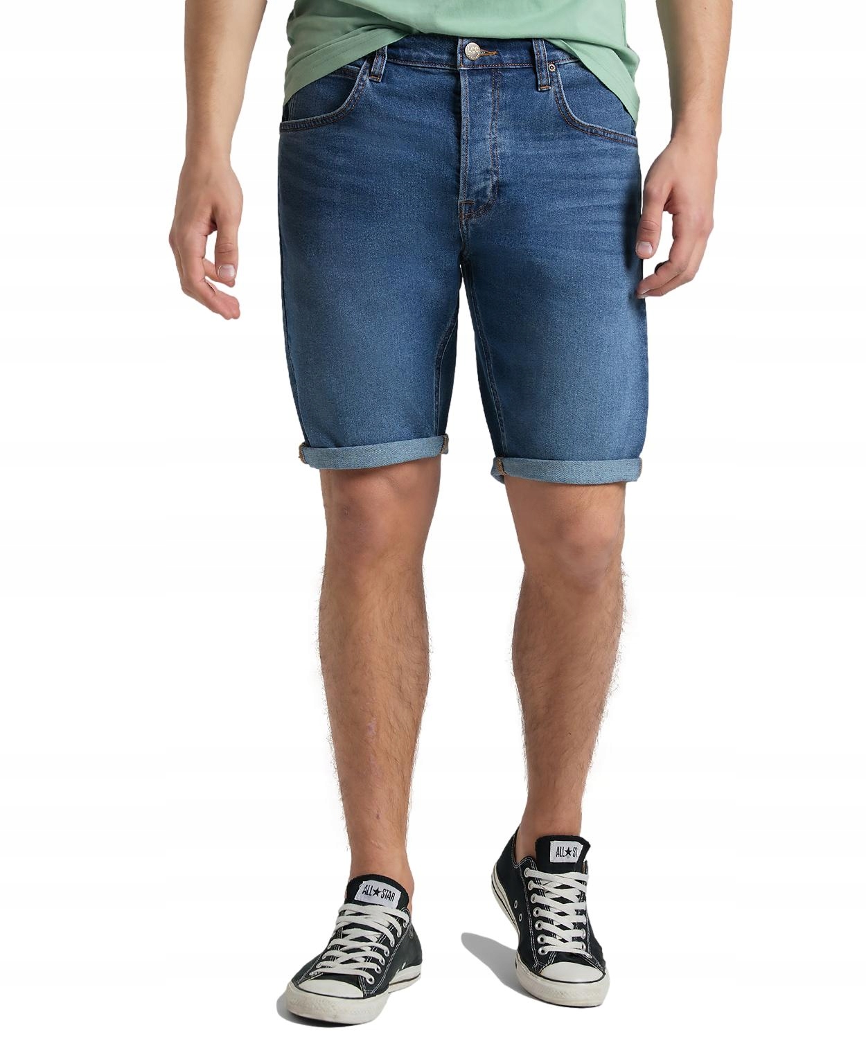 

Szorty Lee 5 Pocket Short L73EGMYG Mid Worn W 32