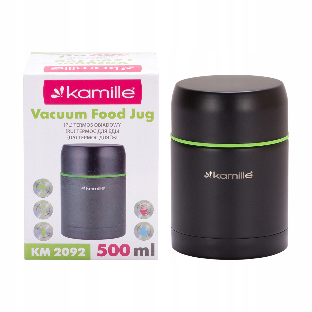 

Termos Obiadowy na Zupę Żywność Lunch 0,5L Kamille