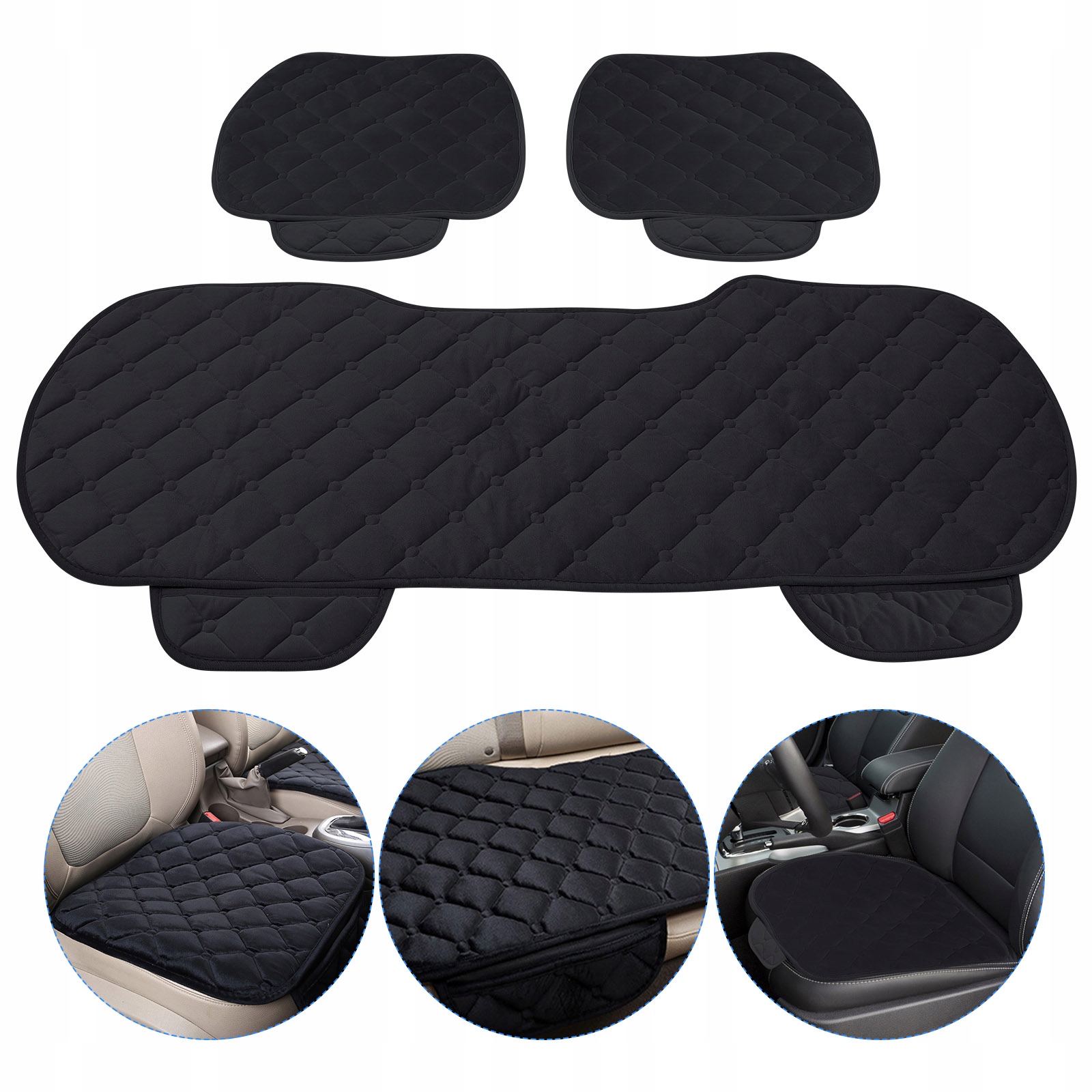 PODUSZKI DO SIEDZEŃ SAMOCHODOWYCH MATA ZIMOWA Marka bez marki